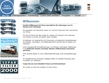 Tablet Screenshot of mv-logistik.com